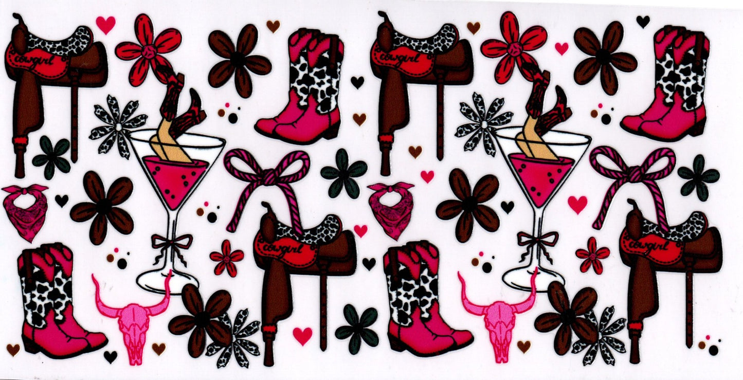 Pink and Brown Western Things