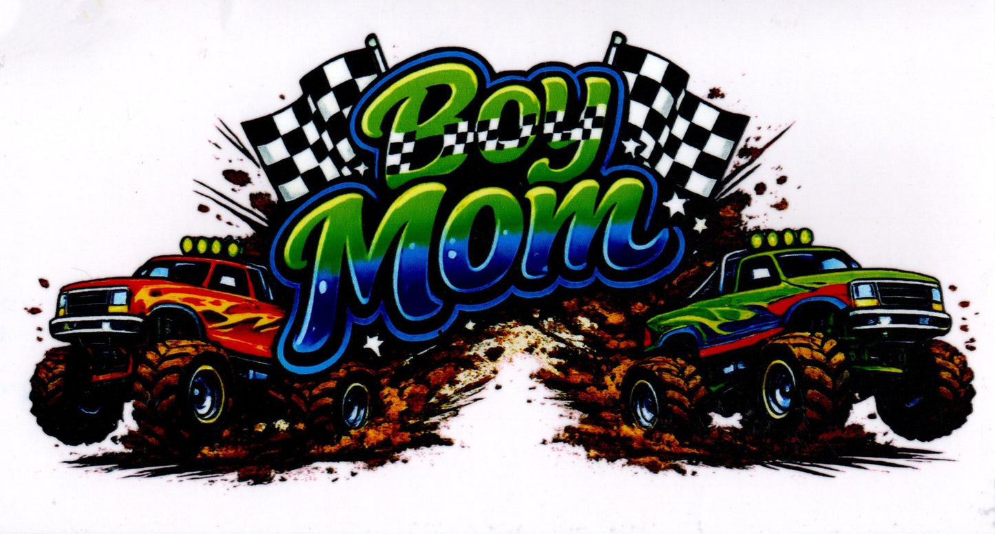 Boy Mom Monster Trucks
