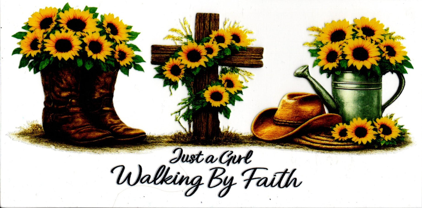Just A Girl Walking By Faith