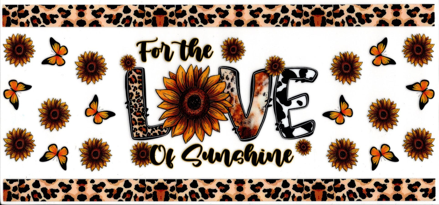 For The Love Of Sunshine Quote