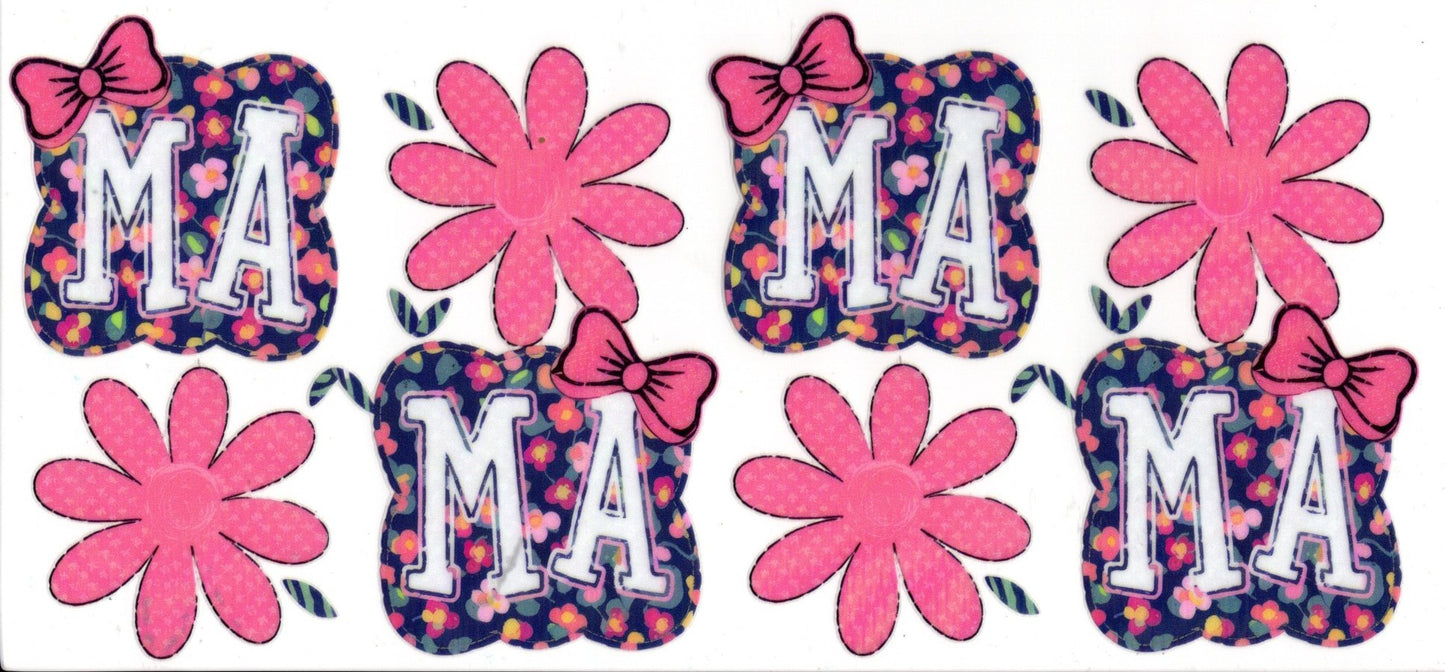 Mama Pink Flowers