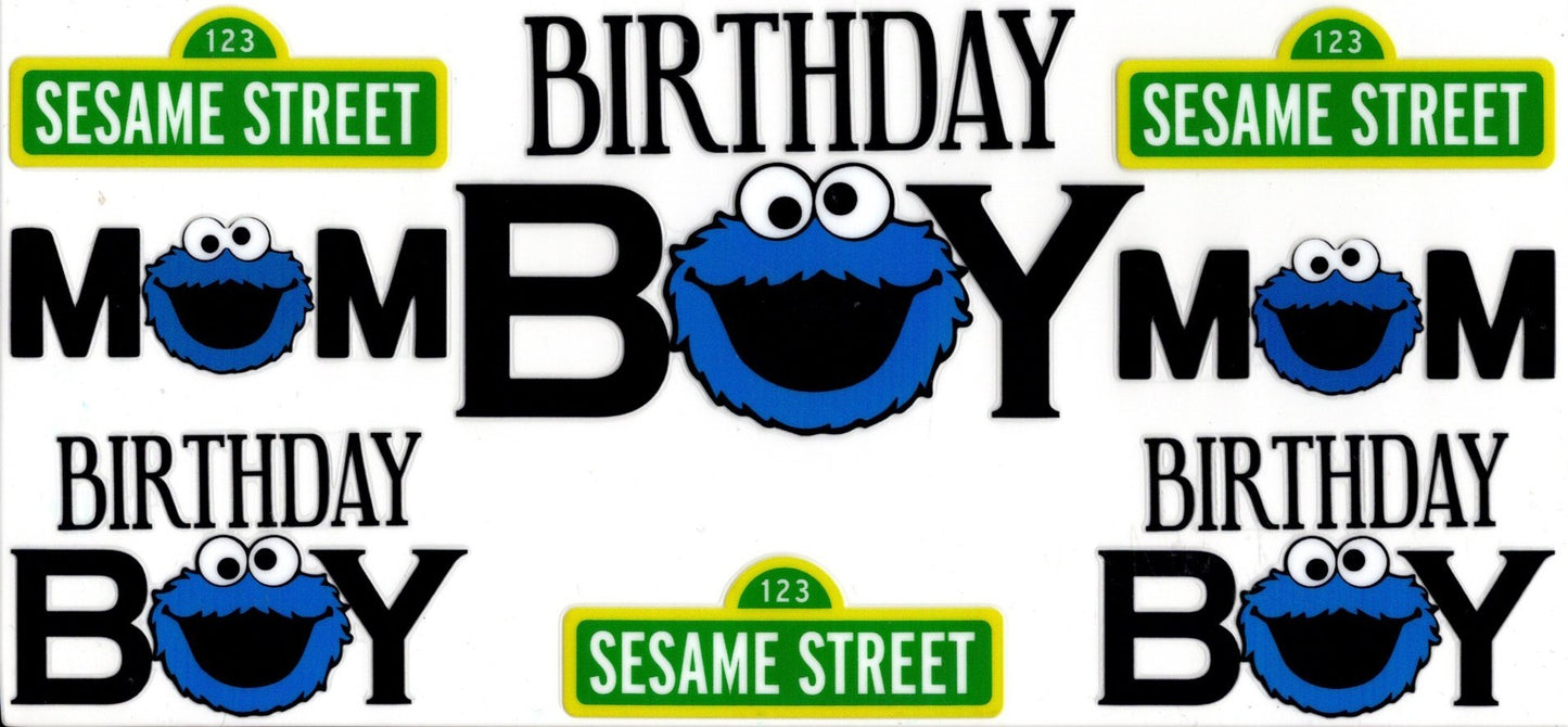Sesame Street Cookie Monster Birthday Boy