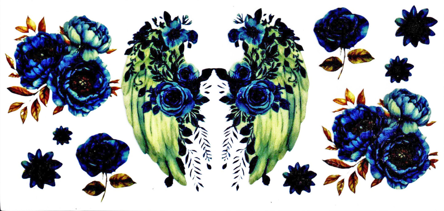 Blue Angel Wings ~ Faith
