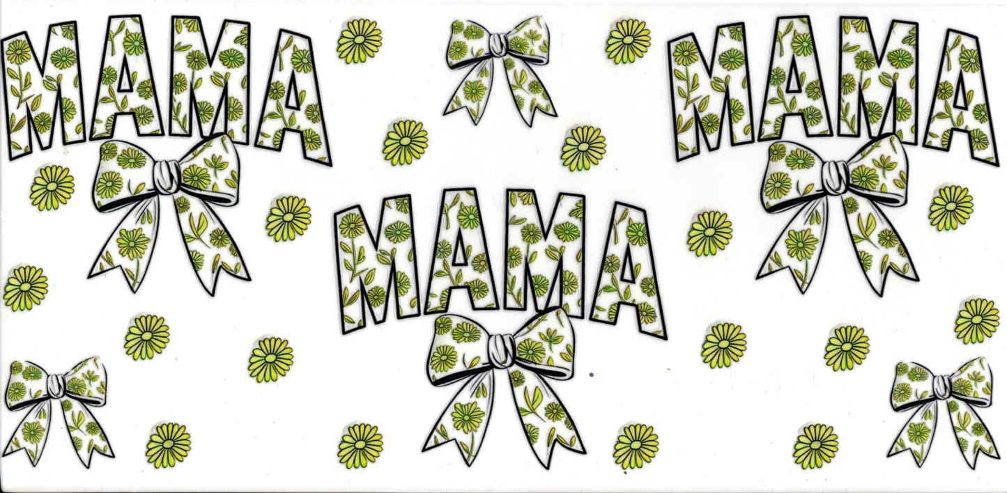Mama Green Floral and Bows