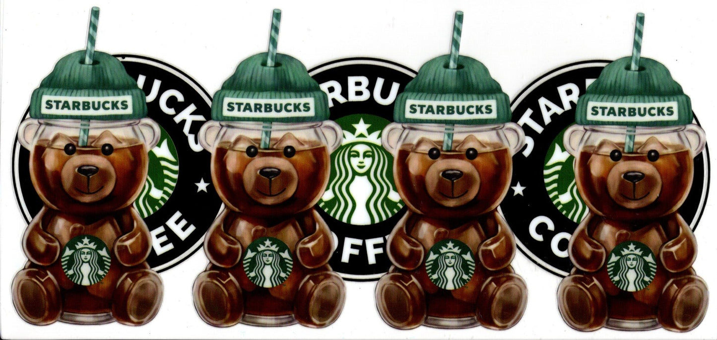 4 Starbucks Bears
