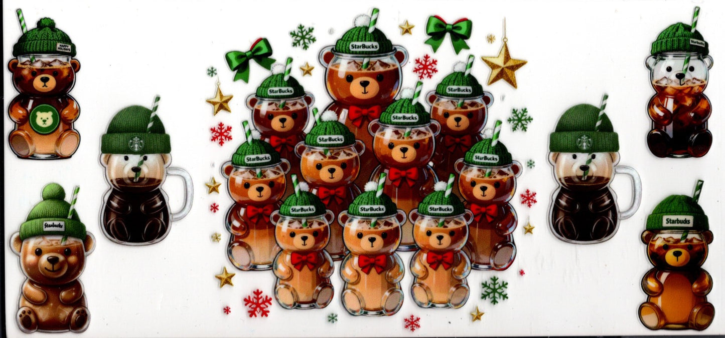 Christmas Starbucks Bears