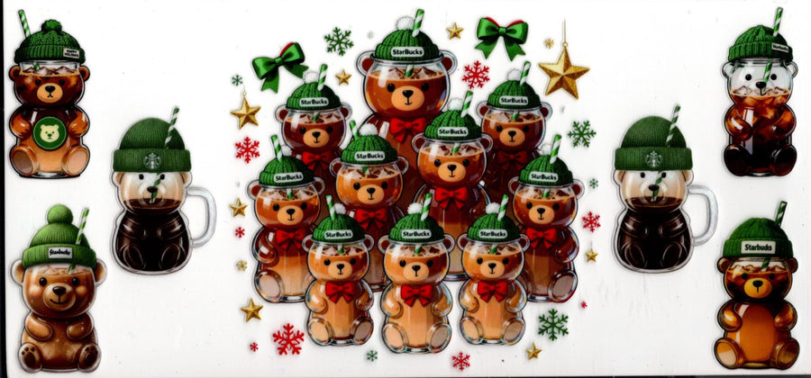 Christmas Starbucks Bears