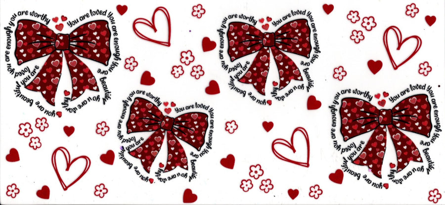 Valentine Affirmation Bows