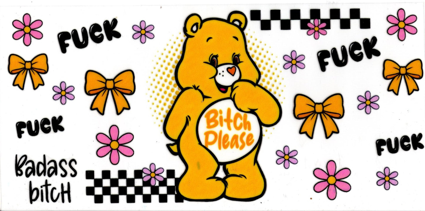Swear Bear Care Bear