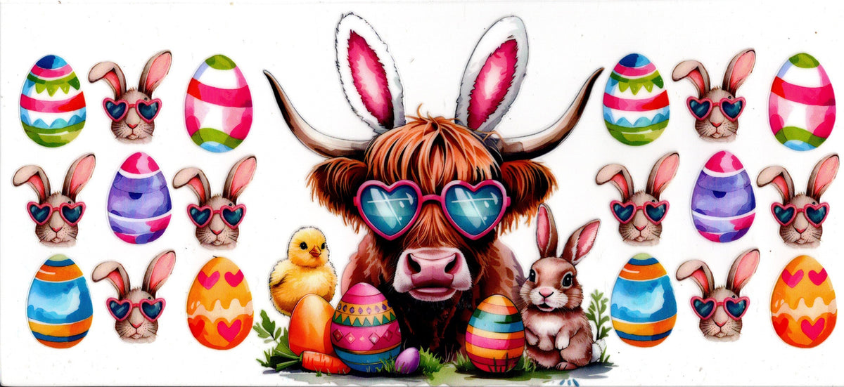 Easter Highland Cow