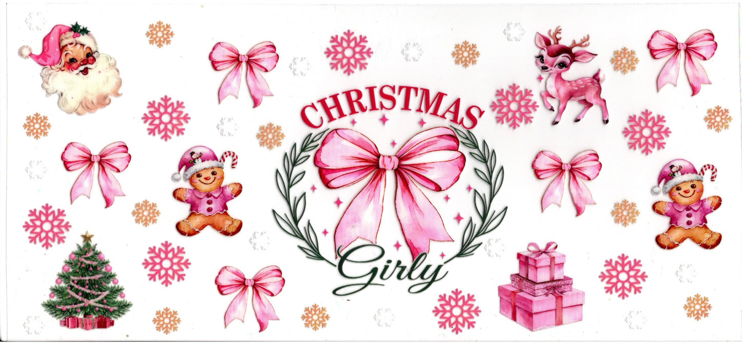 Pink Christmas Girly