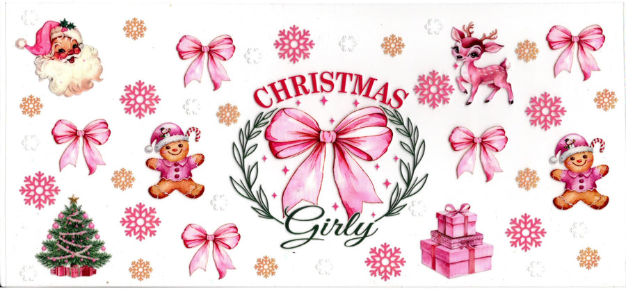 Pink Christmas Girly