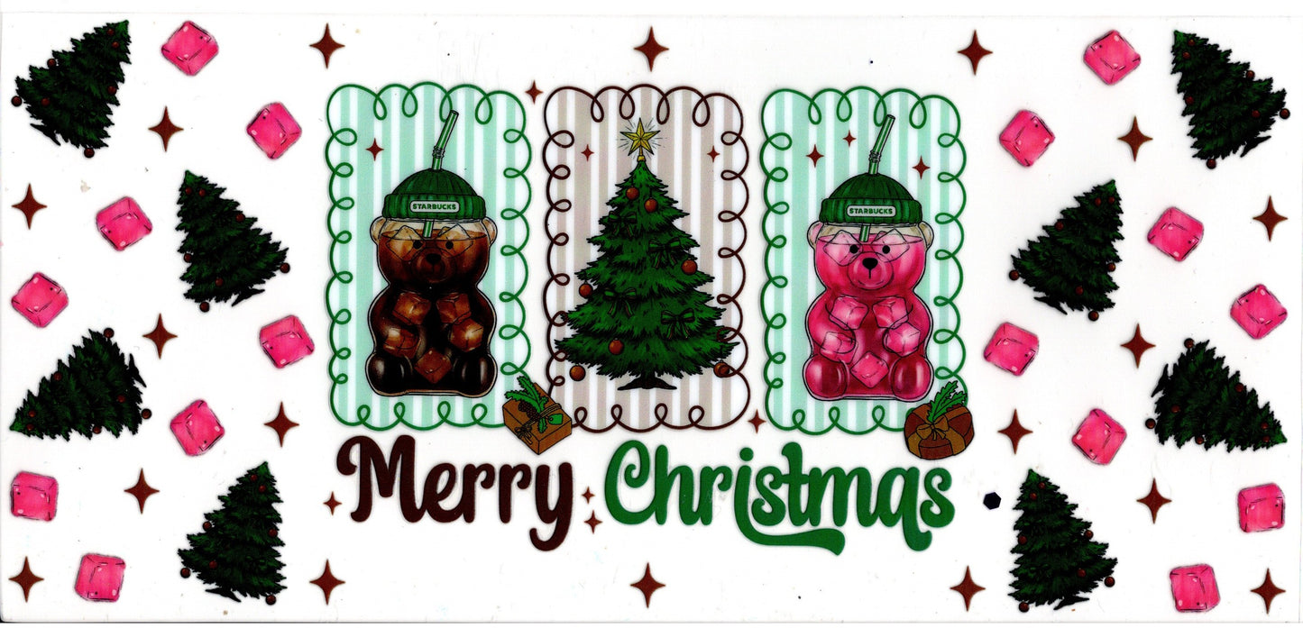 Starbucks Merry Christmas Bears