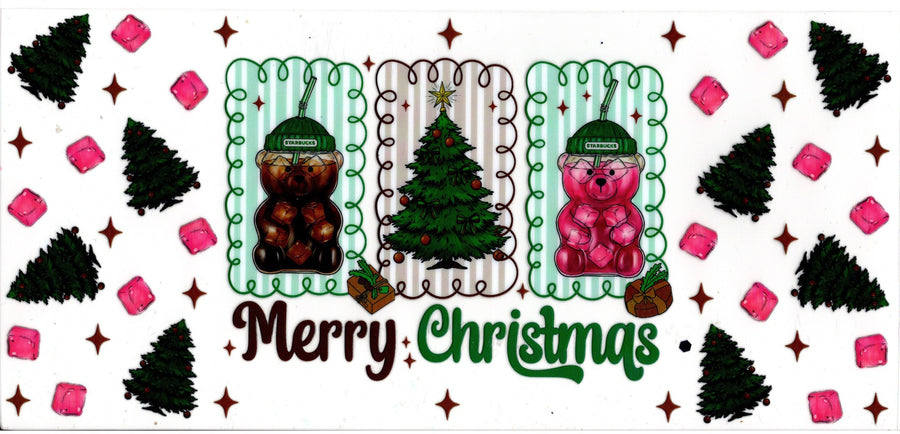 Starbucks Merry Christmas Bears