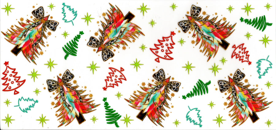 Waterpaint Christmas Trees