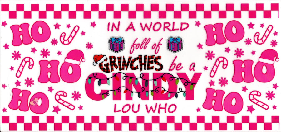 In A World Full Of Grinches, Be A Cindy Lou Who