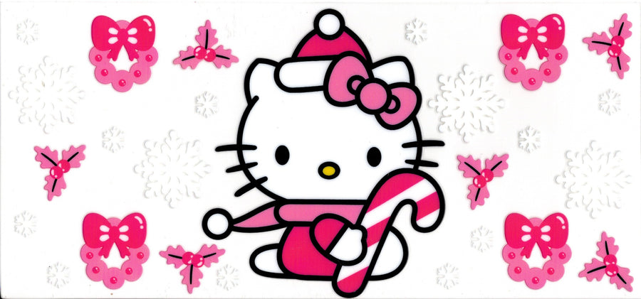 Pink Hello Kitty Candy Cane
