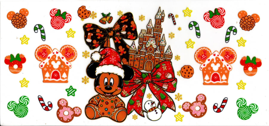 Baby Mickey and Disney Christmas Castle