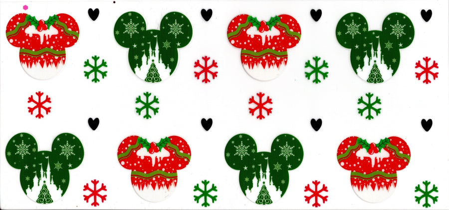 Traditional Christmas Mickey Heads