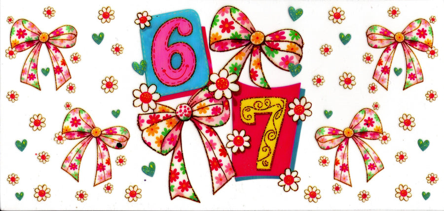 6~7 Floral and Bows