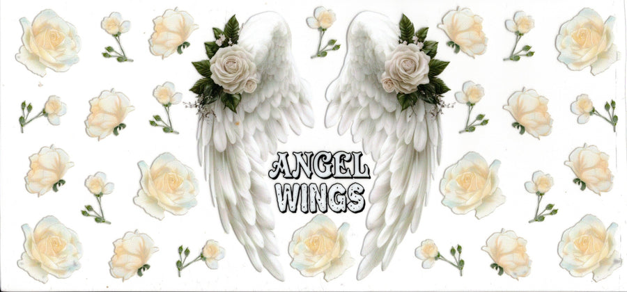 White Angel Wings