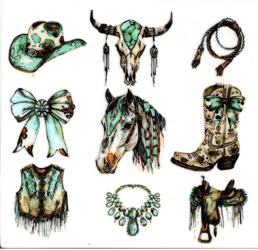 Teal Western Things