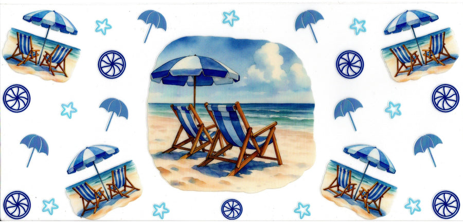 Beach Day Scene