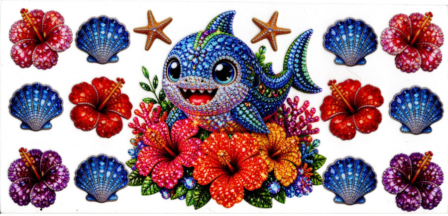 Jeweled Baby Shark
