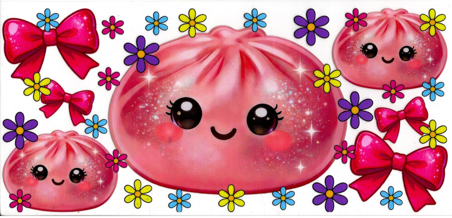 Pink Dumplings