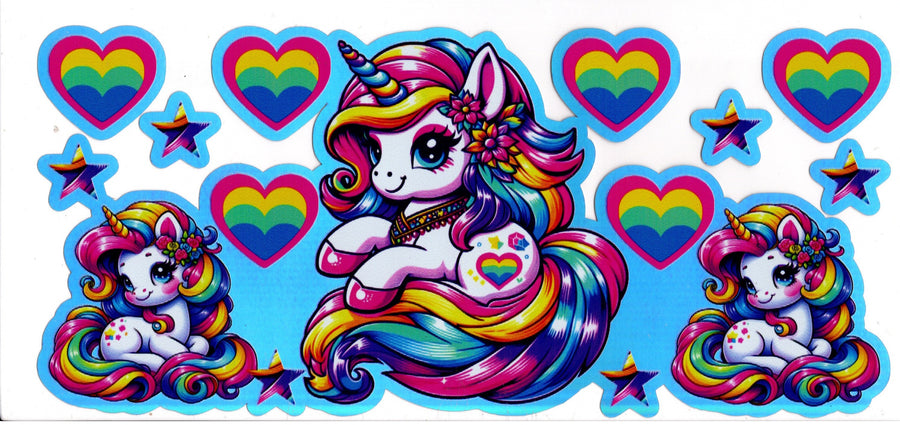 Holographic Baby Unicorn