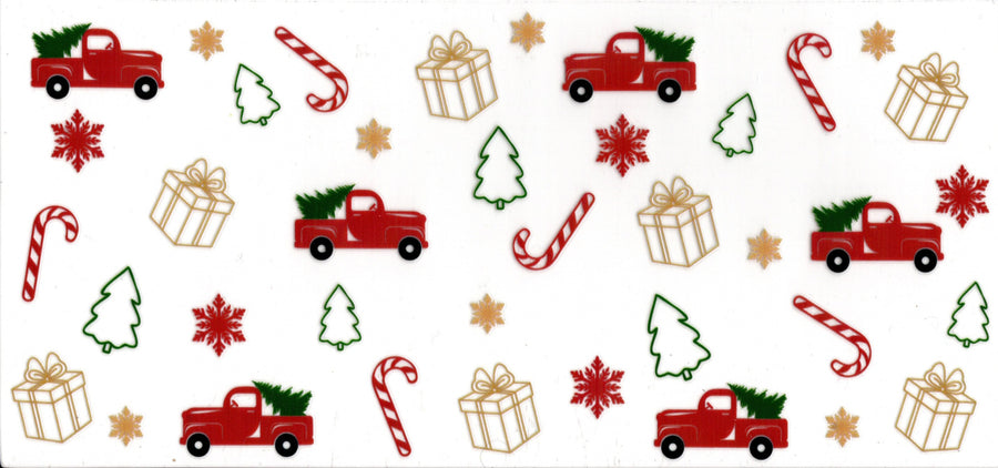 Christmas Trees In Trucks