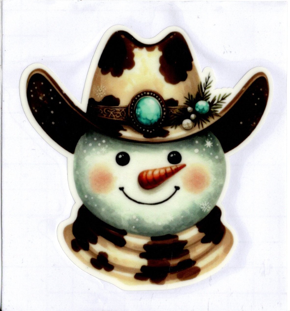 Western Snowman
