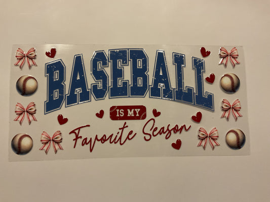 Baseball Is My Favorite Season