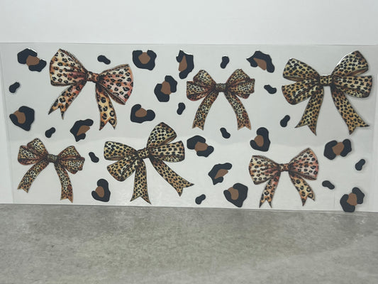 Cheetah Print Bows