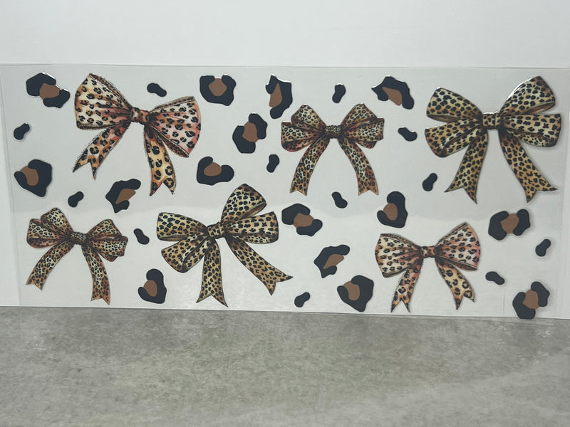 Cheetah Print Bows