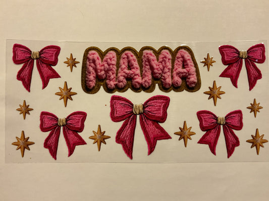 Mom Love Bow Present Flower Yarn