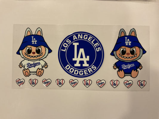Labubu LA Dodgers Baseball