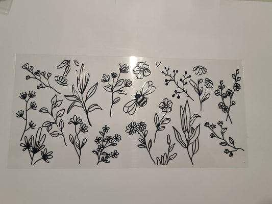 Flower and Bees