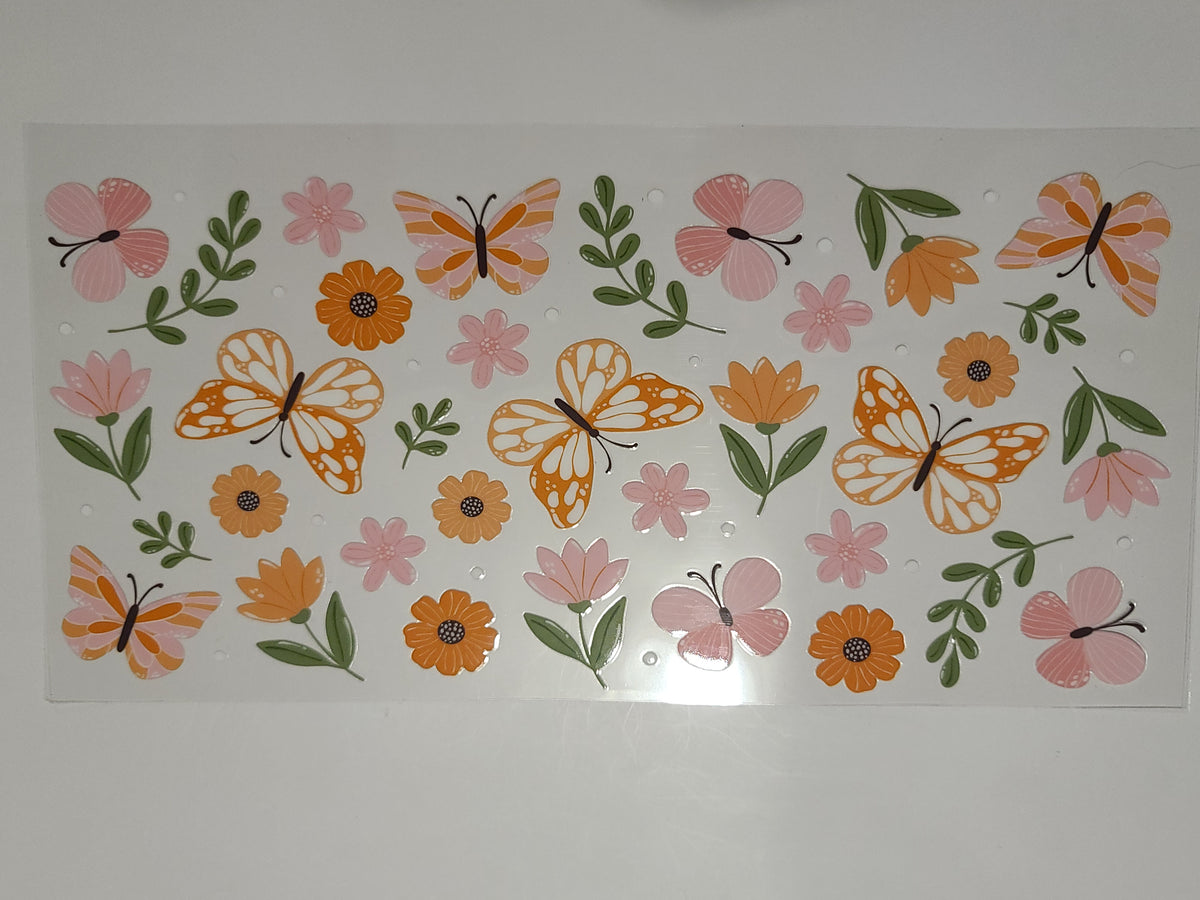 Flowers and Butterflies