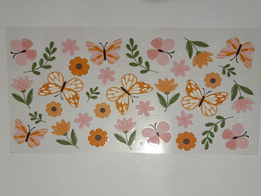 Flowers and Butterflies
