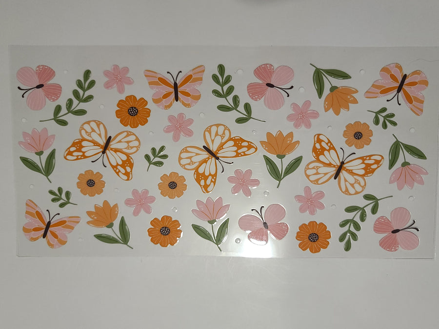 Flowers and Butterflies