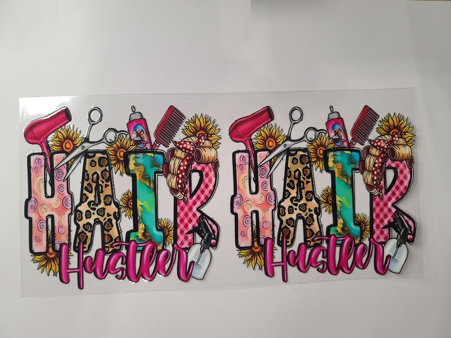 Hair Hustler Decal ONLY (one side)