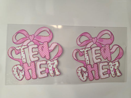 Teach Pink and White