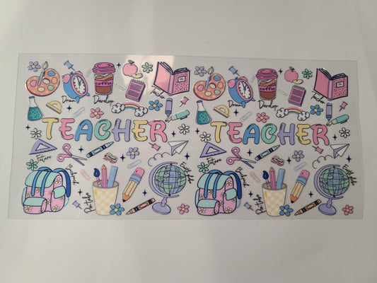 Teacher and Supplies
