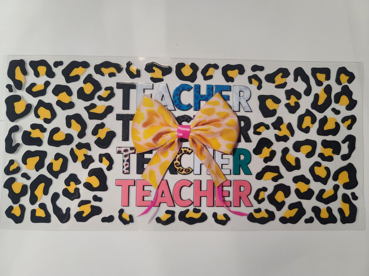 Teacher Cheetah Bow