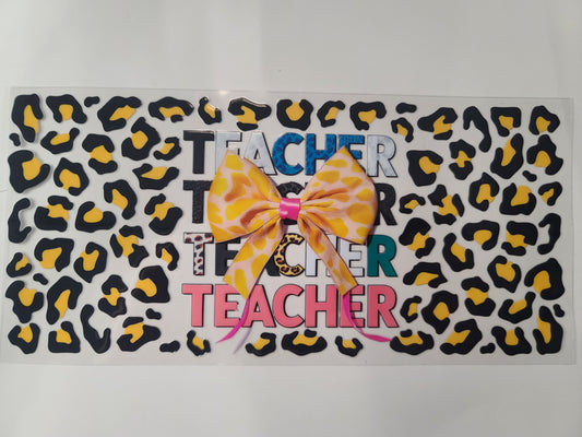 Teacher Cheetah Bow