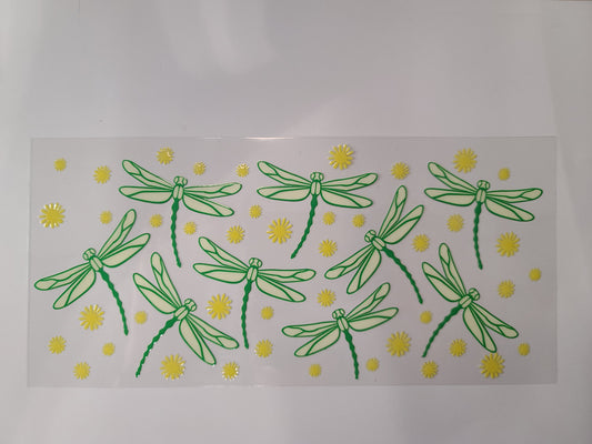 Green Dragonflies