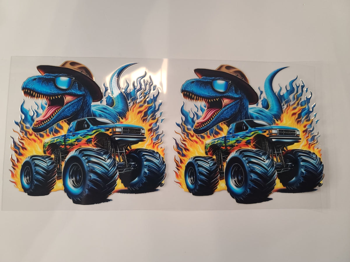 Hot Wheels Blue Dinosaur