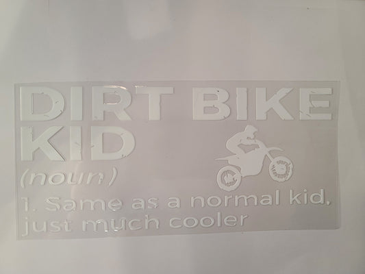 Dirt Bike Kid