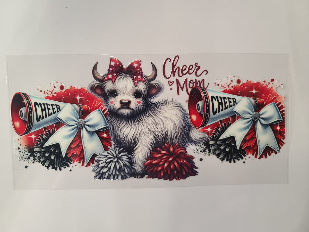 Cheer Mom w/ Cow